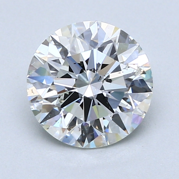 1.54 ct Round Natural Diamond : F / SI2