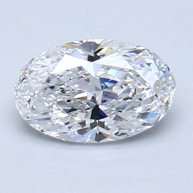 1.01 ct Oval Natural Diamond : D / SI1