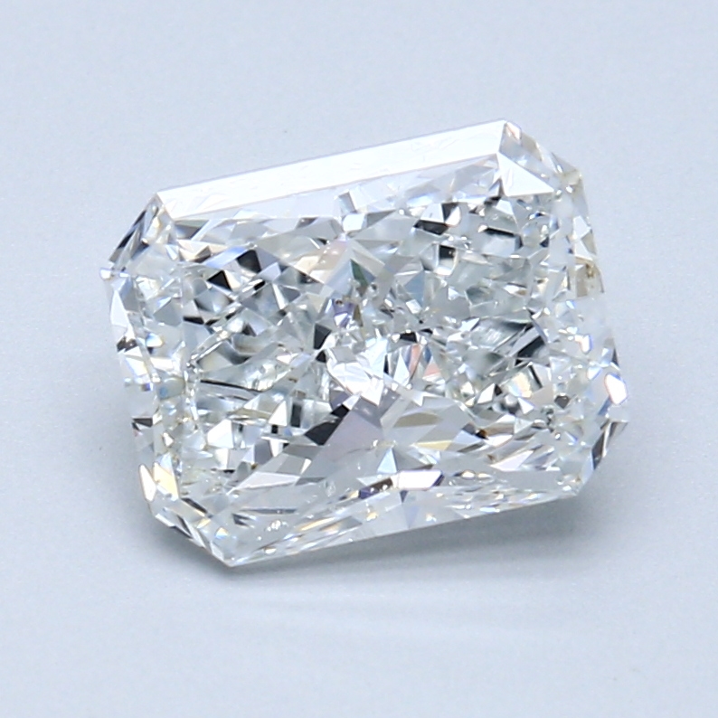 2.02 ct Radiant Natural Diamond : D / SI2
