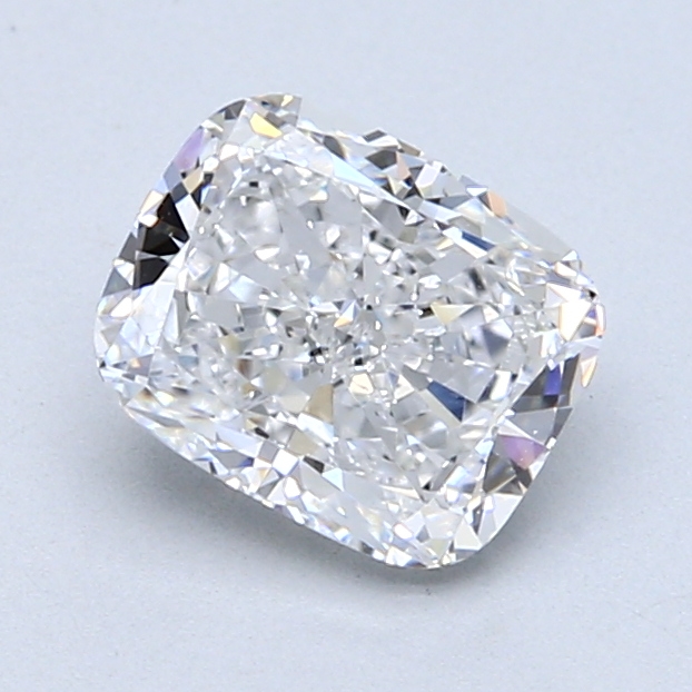1.52 ct Cushion Cut Natural Diamond : D / VS2