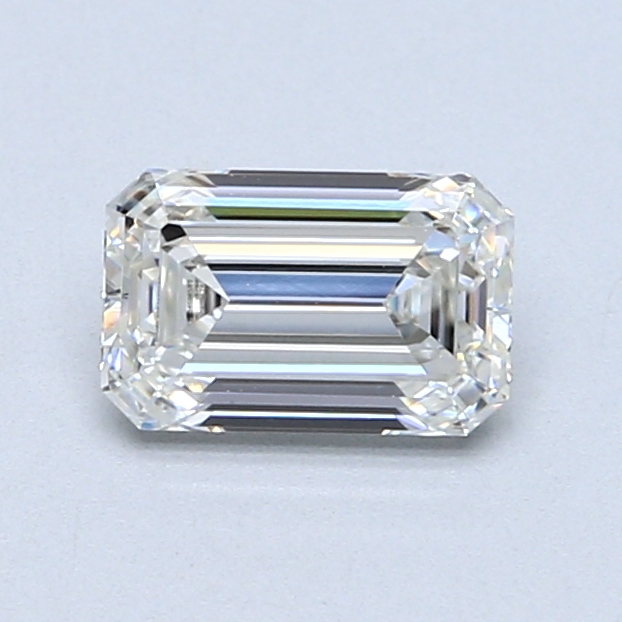 0.91 ct Emerald Cut Natural Diamond : H / VVS1