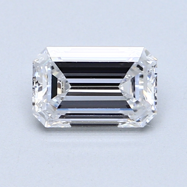0.91 ct Emerald Cut Natural Diamond : D / VVS2